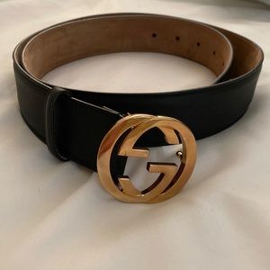 Black Gucci belt!